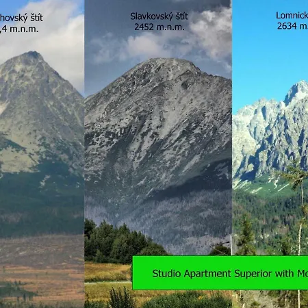 Orbit Tatry Apartments, Stary Smokovec, Lejlighed *